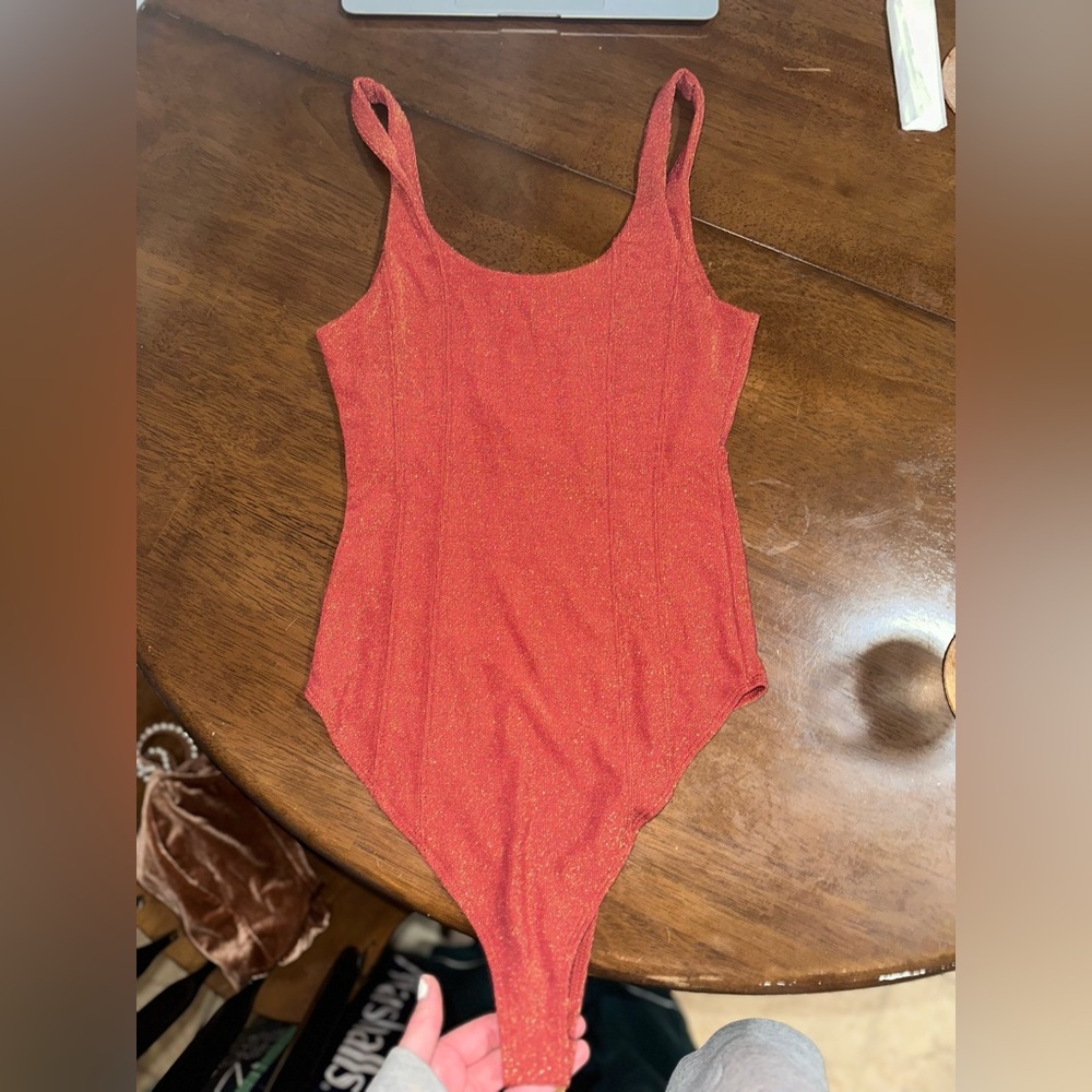 Forever 21 Sparkly Bodysuit